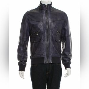 Dolce & Gabbana News leather jacket